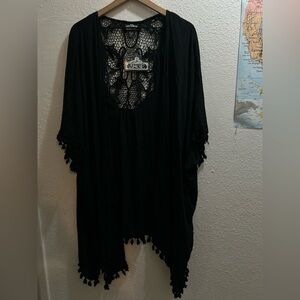 Angie black lightweight cardigan in size small.